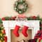 Glitzhome® 14.5" Merry Christmas Metal Stocking Holder